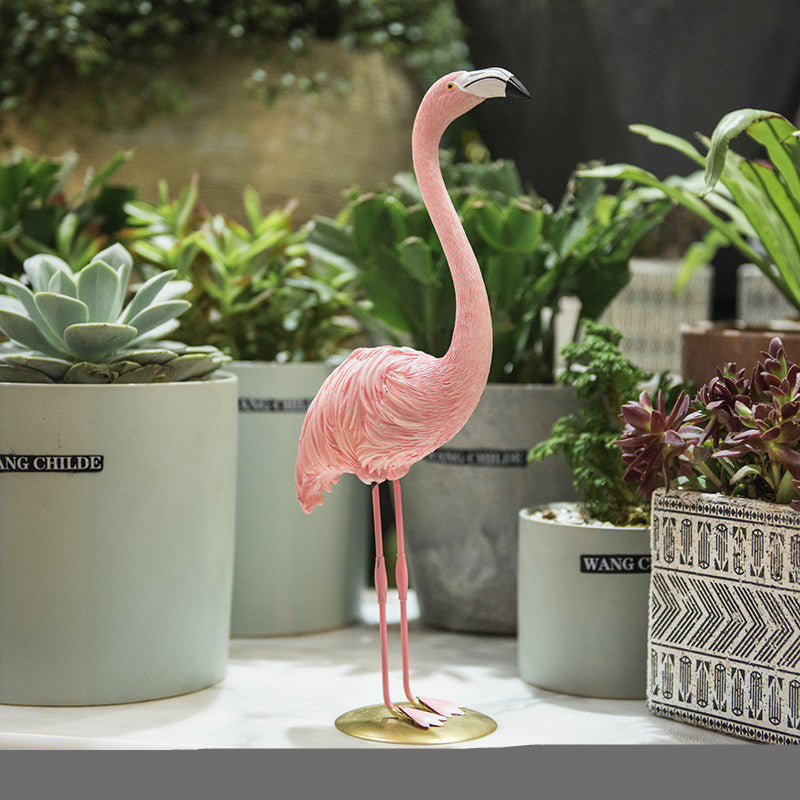 Flamingo Decoration Crafts Home Decoration Living Room Soft Decoration