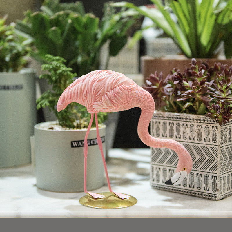 Flamingo Decoration Crafts Home Decoration Living Room Soft Decoration