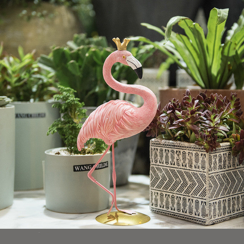 Flamingo Decoration Crafts Home Decoration Living Room Soft Decoration