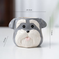 Ceramic Cartoon Animal Flowerpot Home Gardening